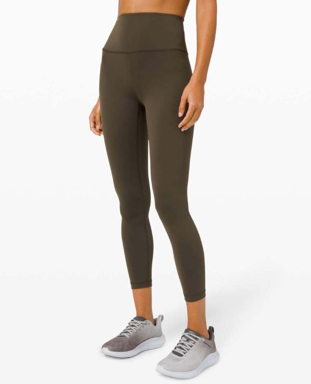 Lululemon Wunder Train High-Rise Tight 25" Dark Olive Size 10